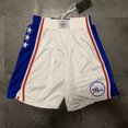 thumbnail image 1 of Basketball Pants Sun Lakers 76ers Heat Raptors Magic Pocket Dense Embroidered Shorts Retro Basketball Pants, 1 of 4