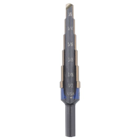 Irwin Power Drill - Irwin Unibit 10232 #2 UniBit Shank Step Drill Bit