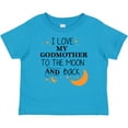 thumbnail image 3 of Inktastic I Love My Godmother to the Moon and Back Boys or Girls Baby T-Shirt, 3 of 5