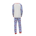 thumbnail image 4 of Pijamas Familiares NavideñOs Conjuntos A Juego Dibujos Animados Papá Noel Imprimir Tops + Pantalones XBTCLXEBCO XL;Papá Morado, 4 of 6