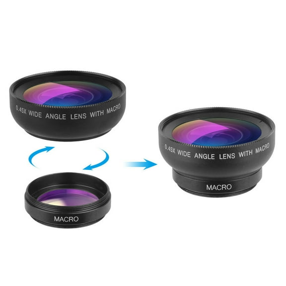 Mobile Camera Lens Distortionless Lens Clip-on Lens External Lens Wide Angle Lens Smartphone Camera Lens Phone Lens