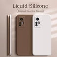 thumbnail image 2 of Funda de silicona líquida Original de lujo para Xiaomi Mi 12 lite 12X 11T 10 T Lite Redmi Note 11 10 T 9S Pro Poco X3 F3 M4 5G, funda suave, 2 of 5