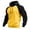 Yellow&04#0805N, variant on Fabrcox Hoodie for Men Fleece Lined Raglan Oversized Mens Sweatshirts Hoodies Color Block Fall Winter Warm Athletic Long Sleeve Men's Pullover Shirts with Pockets Gray XL