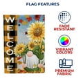 thumbnail image 5 of America Forever Sunflower Gnome Garden Flag 12.5 x 18 inch Welcome Fall Summer Floral Autumn Leaves Farmhouse Buffalo Plaid Garden Gnome Flag Seasonal Yard Outdoor Decor, 5 of 5