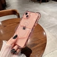 thumbnail image 6 of Compatible with iPhone 12 Clear 3D Cartoon Cute Bear Fashion Design for Women Teen Girls Camera Protect Lovely Animal Shockproof Protective Phone Case-Black, 6 of 15