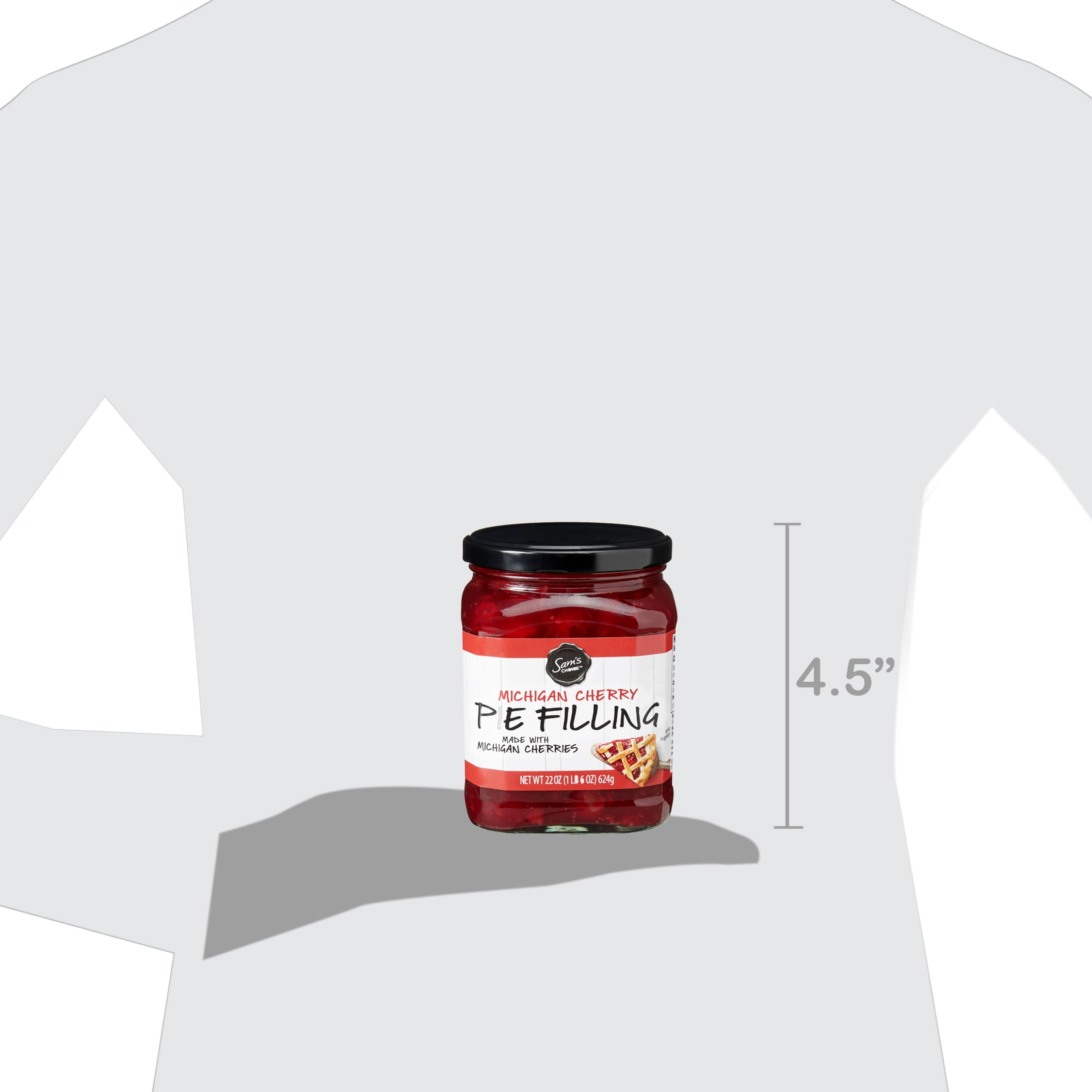 (2 pack) Sam's Choice Michigan Cherry Pie Filling, 19 oz