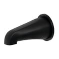 thumbnail image 1 of Kingston Brass K187E0 Bec Verseur Non-Divisant, Noir Mat, 1 of 1