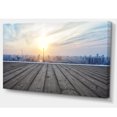 thumbnail image 2 of Buildings with Empty Wooden Board, 2 of 3