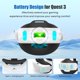thumbnail image 3 of Correa Elite con batería para Meta Quest 3, correa para la cabeza con batería de 10 000 mAh, accesorios de realidad virtual ajustables para reducir la presión y prolongar el tiempo de juego, 3 of 7