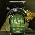 thumbnail image 3 of Caja de almacenamiento de cosméticos Ergocar portátil retro verde, 3 of 7