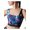 Blue, variant on Intimates Blue Asymmetrical Cropped Cami Animal Print Sports Bra S
