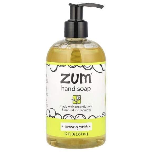 Zum Hand Soap Lemongrass, 12 oz