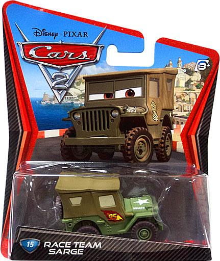 Disney PIXAR Cars 2 RACE TEAM MATER # 1 diecast tow truck Mattel 1:55 scale 