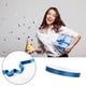 thumbnail image 1 of Xihbxyly Cinta Azul de Poliéster, Elegante Lazo Decorativo, Versátil para Envolver Regalos, Decorar Fiestas y Bodas, Ideal para Manualidades, Rollo de 6 Mm X 25 M, Juego de 1 Pieza., 1 of 5