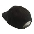 thumbnail image 2 of California Republic Cali Bear Embroidered Flat Bill Snapback Hat Cap (Black Shadow), 2 of 2