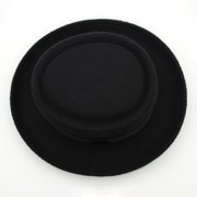 Yauxim Top Hat Pork Pie Hat Western Short Brimmed Hat for Women Man Casual Wear Western Men Women Unisex Wear