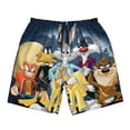 thumbnail image 5 of Looney Tunes Cartoons Mens Swim Trunks Quick Dry Board Shorts With Mesh Lining, Beach Shorts Swimwear Bathing Suits, 5 of 7
