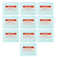 thumbnail image 4 of 10 piezas de cubierta de lente para casco de soldadura, placa protectora transparente con esquinas redondeadas de 116 x 90 mm, 4 of 14