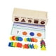 thumbnail image 5 of Juguete de clasificación de colores con forma de madera, bloques geométricos , juguete de actividades preescolares de aprendizaje temprano para, 5 of 9