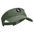 thumbnail image 5 of Carabiner Climber Embroidered Pro Style Cotton Twill Washed Visor - Olive OSFM, 5 of 5
