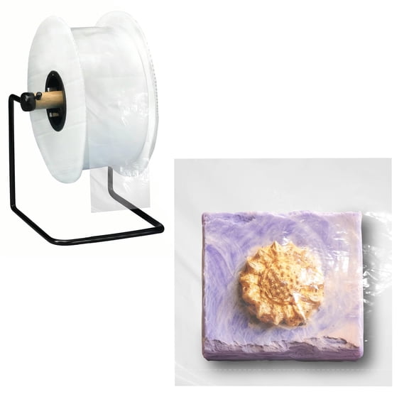 Pre-Opened Poly Tubing Bags, 8000 count, 6 x 6 in, Clear 2.80 mil Heavy Gauge Seamless