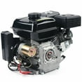 thumbnail image 4 of 7.5HP Go Kart Engine Motor, 3600rpm 210CC 4-Stroke Horizontal Engine Electric Start Side Shaft Motor Gas Powered Engine OHV Gasoline Engine for Compressor Lawnmower Pump Generator Mower, 4 of 9