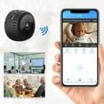 thumbnail image 1 of Mini cámara WiFi de seguridad completa para el hogar, grabadora de video y audio, videocámara con visión nocturna, mini cámara web, 1 of 9