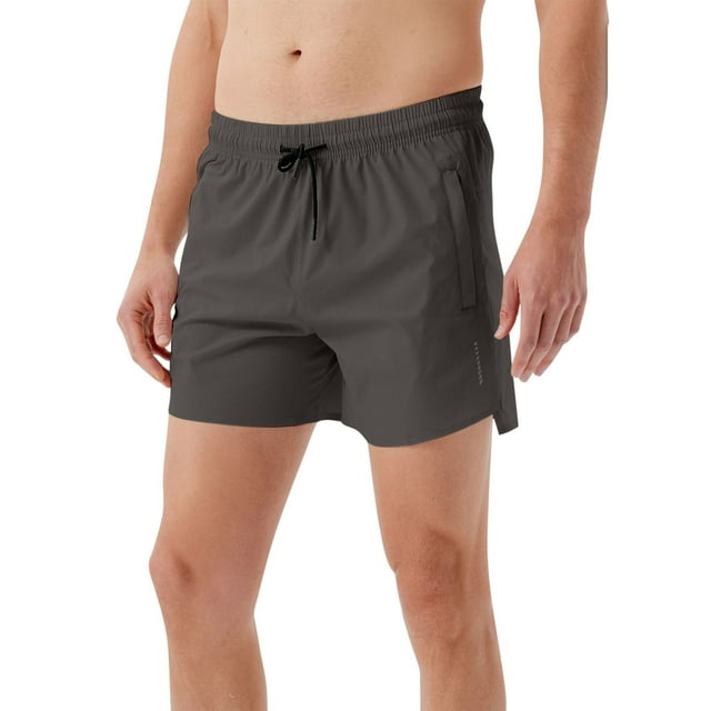 Dagugfen Athletic Mens Shorts Summer Elastic Waist Drawstring Loose Lightweight Sports Running Shorts