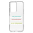 thumbnail image 1 of DistinctInk Clear Shockproof Hybrid Case for Galaxy S21 ULTRA 5G (6.8" Screen) - TPU Bumper Acrylic Back Tempered Glass Screen Protector - Some Single, Some Boyfriends, Rest Married, 1 of 2
