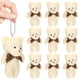 thumbnail image 5 of 12 Uds Mini oso colgante Animal relleno oso de peluche encantos decoración DIY Mini oso muñeca accesorio, 5 of 8