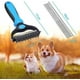 thumbnail image 2 of Cepillo para perros y gatos, cepillo para perros de 17+9 dientes, rastrillos de aseo para perros y gatos, cepillo para perros de pelo largo para eliminar nudos/pelo inferior, cepillo para perros, 2 of 5