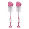 (2 pack) (2 Pack) Dr. Brown's Baby Bottle Brush, Pink