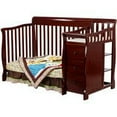 thumbnail image 3 of Dream On Me Brody 5-in-1 Convertible Crib with Changer, Cherry, 3 of 6