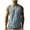 Light Blue, variant on Taqqpue Men's Cotton Linen Tank Tops Casual Crew Neck Sleeveless Running Shirts Quick Dry Summer Solid Color Beach T Shirts for Training Sports Gym Athletic