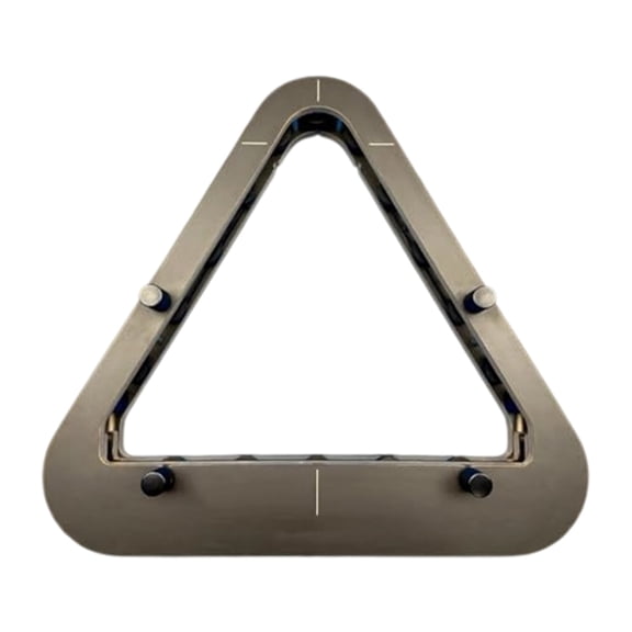Pool Rack Heavy Duty Solid Wood Billiard Rack Pro Precision Triangle Rack For 15 Ball Professional Billiard Equipment(Triangle-37Cm)