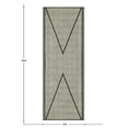 thumbnail image 2 of Casavani Hand Block Printed Cotton Dhurrie Living/Dining Floor Mat Home Décor Kilim, Black 7x10 feet, 2 of 6