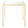 thumbnail image 3 of SAFAVIEH Kiley 18 in. H Classic Leaf Mirror Top Accent Table, Gold, 3 of 8