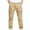 Beige, variant on Kiijoy Big Boys Cargo Pants Stretch Elastic Waist Twill Pants Joggers, Sizes 10-11