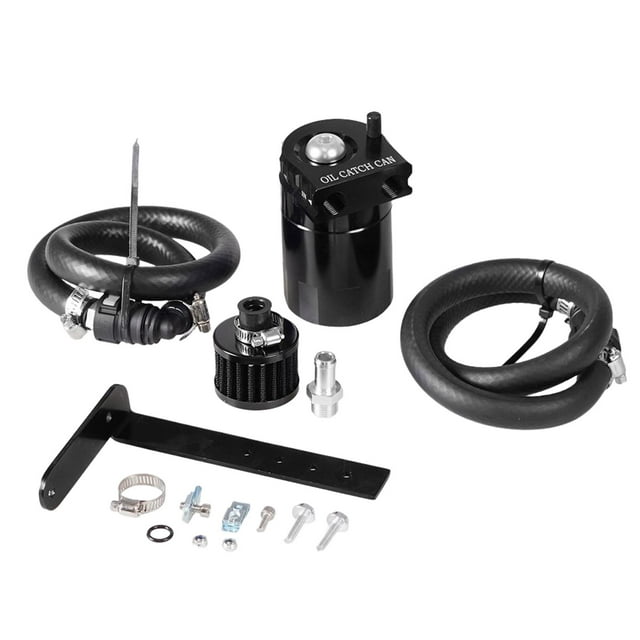 de lata de captura de aceite de motor de aluminio para reemplazo F 150 5.0L 2011-2021 iltro de aire Zulema Kits de latas de captura de aceite