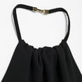thumbnail image 4 of Women Said Feather Hem Short Minidress Summer Sleeveless Turtleneck Loose Fit Dresses Birthday Outfits for Women plus Size Dress Long Gown plus plus Party Dress Women's Party Dress 22w Dress Swing, 4 of 8