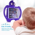 thumbnail image 5 of iPad Mini Case, iPad Mini 4 Kids Case, iPad Mini 1 2 3 Case for Kids,Lightweight Shockproof EVA Silicone Protective Handle Stand Kids Friendly Cute Case For 7.9 inch Apple iPad Mini 1 2 3 4，Purple, 5 of 6