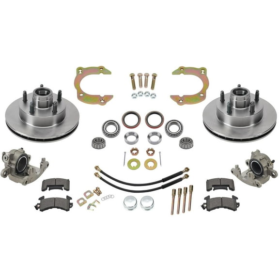 9.25" GM Metric Disc Brake Kit to 1949-54 Chevy Car, 5x4.5" BP