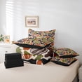 thumbnail image 6 of Castle Fairy Ice Hockey Twin Bedding Sets,Abstract Geometric Camo Bedding Comforter Set, 6 of 8