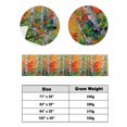 thumbnail image 6 of Xipuska Modern Oil Painting Bed Runners for Queen Size Bed, Decorative Bed Throws for Foot of Bed, Summer Tree Leaves Yellow Green Bed Runner Sofa Throw Bedding Scarf Protector Slipcover for Bedroom, 6 of 6