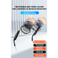 thumbnail image 2 of New smart Bluetooth glasses for listening to music, making phone calls, driving, UV resistant polarized lenses, sunglasses GS17, 2 of 16