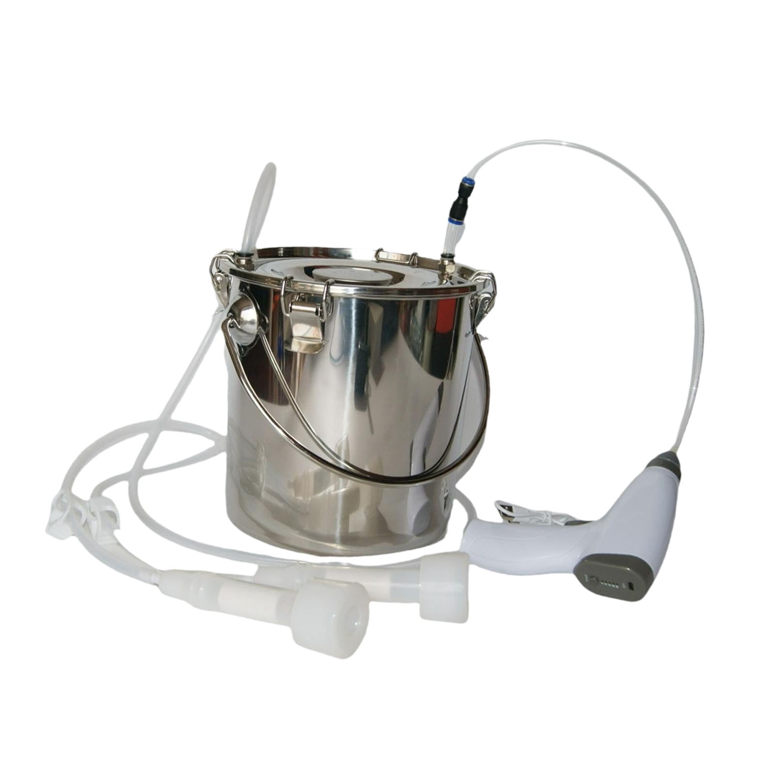 MAGIDEAL 5L Milking Machine Electric Milker Efficient Lightweight Pulsation Vacuum
