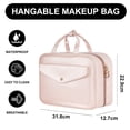 thumbnail image 2 of La bolsa de cosméticos, la bolsa de viaje, el traje de viaje y la bolsa de almacenamiento de PU son adecuados para la vida diaria y los viajes., 2 of 6