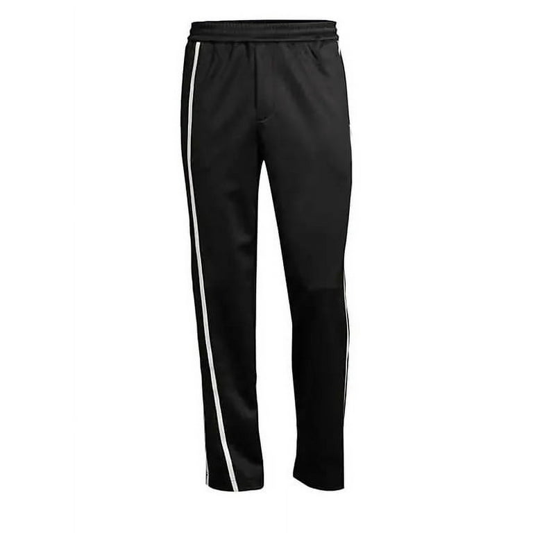 Helmut Lang BLACK/WHITE Sport Striped Track Pants, US Large