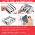 thumbnail image 3 of Pasta Maker Attachment 3 in 1 Set for KitchenAid StandMixers Included Pasta Sheet Roller, Spaghetti Cutter,Fettuccine Cutter Maker Accessories, Easy, 3 of 4