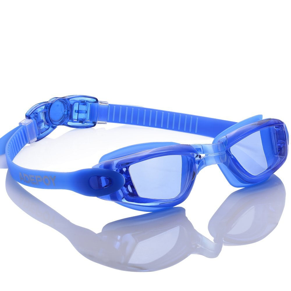 POY AdePoy Swim Goggles, Swimming Goggles for Adult Men Women Youth Kids Child No Leaking Anti Fog UV Protection... by AdePoy